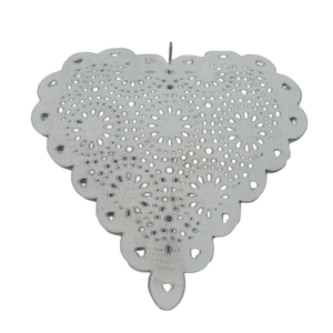 Adorno Metálico Decorativo Colgante con Brillantina para Decoración del Hogar y Navidad, Hecho a Mano y Personalizado - Product Image 1