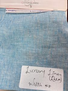 Premium <b>Linen</b> Look Shirting <b>Fabric</b> Custom Shirt Making Slub Style Woven Technics Plain Dyed Pattern for Boys and Girls Dress - Product Image 2