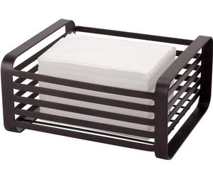 Cesta de servilleta de metal vintage con aspecto rústico, ideal para cocinas de estilo de granja y decoraciones para el hogar rural - Product Image 6