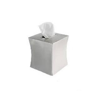 Soporte de pañuelos de Metal perforado de Color negro decorativo, mesa de forma cuadrada de lujo, artículos de baño para Hotel y hogar, caja de pañuelos de Metal - Product Image 4