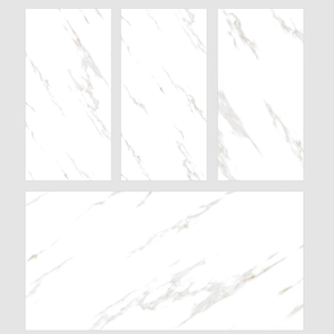 Dernière conception de marbre 600x1200mm appartement brillant porcelaine émaillée céramique grande taille carrelage mur sol dalles de pierre frittée carreaux - Product Image 1