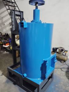 Lave-linge industriel semi-automatique pour plastique recyclé, robuste, avec cuve de lavage à eau chaude, moteur et roulement, capacité de 100 kg - Product Image 2