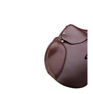 Sillín de salto inglés hecho a mano marrón oscuro para montar a caballo precio al por mayor producto de venta caliente de la India - Product Image 3
