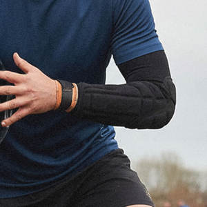 Protège-bras de protection pour tir à l'arc en tissu Cordura, coutures renforcées et panneaux ventilés pour un confort durable - Product Image 5