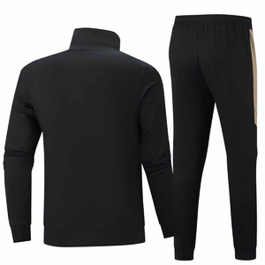 Vêtements de sport à fermeture éclair pour hommes Tenues de jogging Tenues d'entraînement deux pièces bon marché pour l'été Survêtements de style sportif - Product Image 5