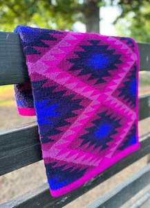 Manta de sillín de lana de alta calidad para uso a largo plazo de equitación occidental con forro de polialgodón para eventos de senderos y espectáculos - Product Image 2