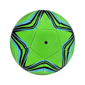 2024 meilleure vente Rexine PU PVC TPU matériel cousu à la main ballon de Football Logo personnalisé couleur haute qualité en gros Football - Product Image 3