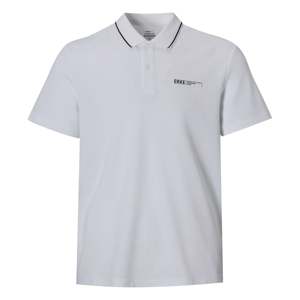 Chemise Oxford ajustée pour homme ERKE avec motif brodé et tissu respirant (Blanc Taille 11224203007-001) - Product Image 1