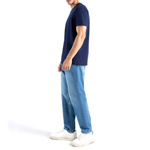 T-shirts pour hommes de haute qualité 100% coton Nouvelle mode à manches courtes Vêtements d'été Taille personnalisée avec motif de lettres - Product Image 2