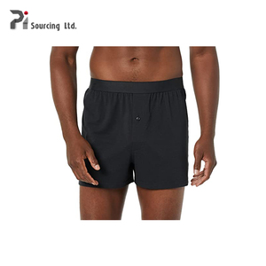 Calzoncillos bóxer de algodón para hombre, ropa interior sin costuras con logotipo personalizado, diseño elástico, 2023 - Product Image 3