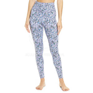 Legging pour femme sur mesure, haute qualité, en spandex/polyester, respirant, séchage rapide, grande taille, imprimé, longueur genou, taille élastique, dernière tendance - Product Image 2