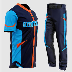 Bonne qualité 2023 conception personnalisée plus récent célèbre vierge personnalisé Softball impression personnalisée uniformes de Baseball - Product Image 2