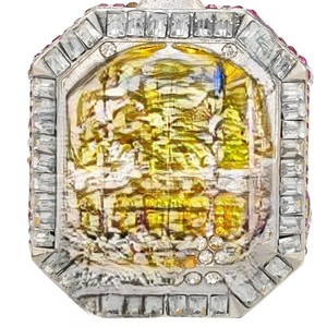 Anillo de diamantes con corte Baguette personalizado, Piedra Rosa original, certificado GRA, anillo de diamantes VVS, anillo de diamantes de moissanita para mujer - Product Image 5