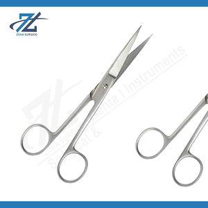 Producto de alta calidad, tijeras de vestir curvas rectas de 130mm de largo, fabricación quirúrgica de acero inoxidable en Pakistán - Product Image 2