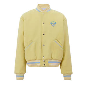 Professional Manufacturer's Custom Lettermen Winter <b>Jacket</b> Men Stand Collar Full Sleeves <b>Thin</b> Thickness <b>Waterproof</b> Windproof - Product Image 1