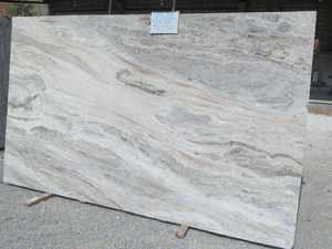 Dalles de marbre fantaisie marron pour une utilisation intérieure et extérieure dans les escaliers Salles de bains Sols Cuisines et salles à manger - Product Image 4