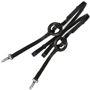 Rênes en cuir colorées avec design palmé Guide d'équitation polyvalent pour les cavaliers de tous âges disponibles en quatre styles d'utilisation - Product Image 3