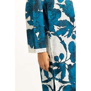 Ensemble coordonné en coton à rayures verticales imprimées, tenue décontractée 2 pièces pour le printemps/été, taille XS - IPST-44466 - Product Image 4