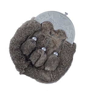 Sporran de Piel de Conejo 100% Personalizado, Nuevo, de Alta Calidad, el Más Vendido, Bolsa para Adultos, Accesorio para Instrumentos Musicales en Línea - Product Image 3