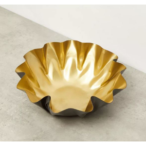 Modern Gold Metal Chocolate Serving Bowl Highest Quality Eco-Friendly Tabletop Desserts and <b>Sweets</b> Server for Weddings - Product Image 3