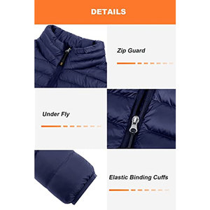 Nouvelles Vestes Matelassées Homme 2025 – Prix de Gros – Fabrication Personnalisée au Pakistan – Col Montant en Toile – Respirantes et Séchage Rapide - Product Image 5