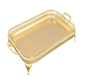 Ustensiles de cuisine Plateau de service pour la maison Plateau en aluminium Plateau de décoration pour la maison Hôtels restaurants Fabricant en gros Fournisseur - Product Image 1