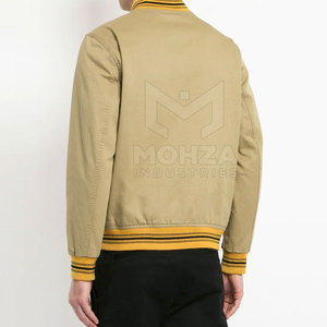 Plus Size <b>Cheap</b> Price Custom Made Design Men Letterman Breathable Stand Collar Front Logo <b>Winter</b> <b>Jacket</b> Made in Pakistan - Product Image 6