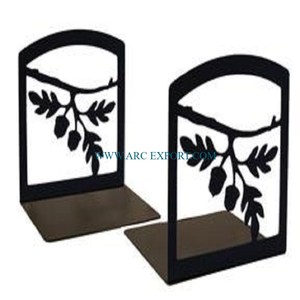 Sujetalibros de mesa de latón y Metal chapado en oro antiguo, sujetalibros de escritorio para el hogar creativos de alta exigencia decorativos de la mejor calidad en la India - Product Image 6