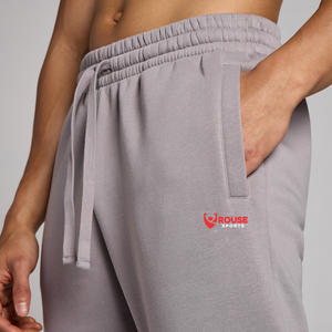 กางเกงจ็อกเกอร์ผู้ชายขายส่งแบบกำหนดเอง ขายดี ผ้าฝ้ายผสมโพลีเอสเตอร์ กางเกงกีฬา สตรีทแวร์ - Product Image 1