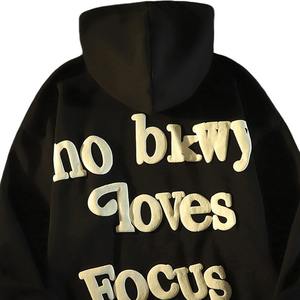 Sudadera con Capucha Extra Grande Personalizada para Hombre, con Estampado Invernal y Bordado, 400 g/m², Hombros Caídos, 3D, 100% Algodón - Product Image 3