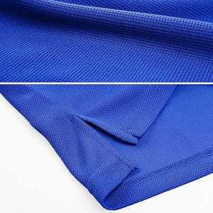 เสื้อโปโลสำหรับผู้ชายผ้าฝ้ายทำจากผ้าฝ้ายระบายอากาศได้ดี - Product Image 3