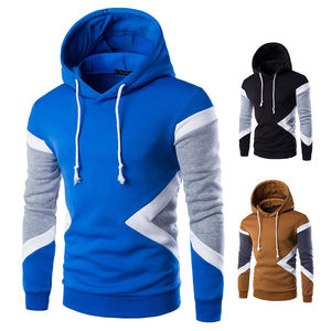 Sweats à capuche multicolores de haute qualité pour hommes adultes, manches longues, vêtements chauds d'hiver, manches longues, sweats à capuche slim fit pour garçons - Product Image 4