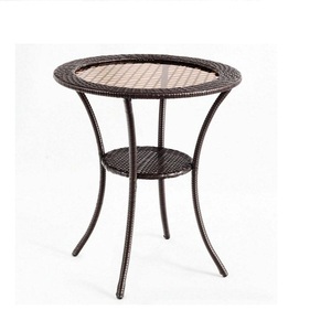 Accueil hôtel salon intérieur et extérieur jardin table d'appoint en rotin table basse en rotin tabouret en rotin meubles fabriqués à la main - Product Image 3