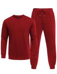 OEM Service Pullover Men's Sweat Suit With <b>Slim</b> Fit Jogging Track Suits Men Sports Activewear Men Sweat Suits - Product Image 6