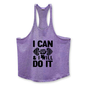 Musculation Stringer débardeur couleur personnalisée sans manches hommes Fitness gilet maillots vêtements de sport entraînement débardeur - Product Image 6