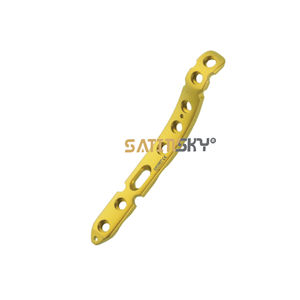 Plaques de fixation tibiales distales 4,0 mm en titane, plaque osseuse orthopédique 184,0 mm, 13 trous, haute qualité, pour chirurgie vétérinaire manuelle - Product Image 6