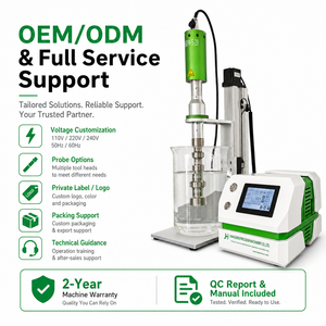 Lab 20kz 1500W <strong>Ultrasonic</strong> Homogenizer Sonicator Ultrasound Emulsification With Electric Bracket <strong>Ultrasonic</strong> Emulsifier Probe - Product Image 6