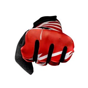 Proveedores directos de fábrica Personalizar diseños y logotipos Cuero puro Totalmente personalizables Guantes de moto de calidad profesional - Product Image 4