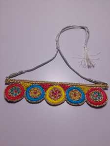 Meilleure vente ensemble de boucles d'oreilles brodées de qualité supérieure taille personnalisée pour les vêtements de fête filles/femmes artisanat de couture au point de croix - Product Image 2