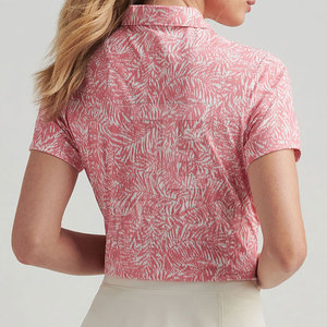 Camiseta Polo Sublimada para Mujer, Top Ventas 2026, con Logotipo Personalizado, Manga Corta - Product Image 3