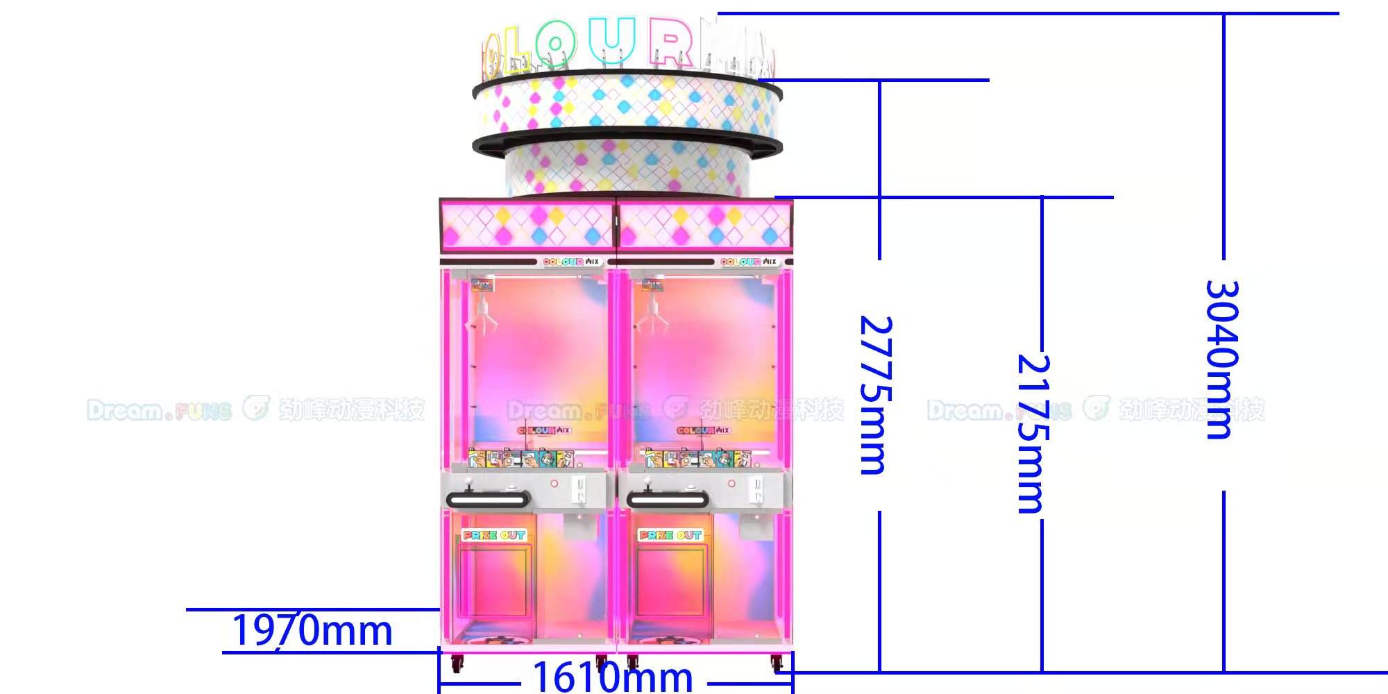 COLOUR MIX avec système interactif