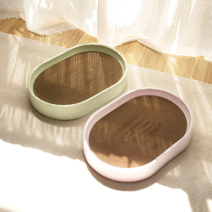 Tempat tidur kertas bergelombang ruang tamu <span class=keywords><strong>Post</strong></span> goresan kucing stok pabrik - Product Image 3