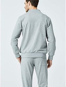 Conjunto Deportivo para Hombre, Sudadera con Capucha de Manga Larga, Pantalones Ajustados, Traje Deportivo, Pantalones Completos, Traje Deportivo a Rayas para Hombre - Product Image 5