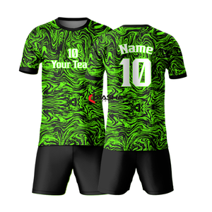 Uniforme de football personnalisé sublimé de haute qualité maillot de football de football vêtements de sport respirants par sublimation en gros pour hommes - Product Image 5
