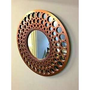 Cadre de miroir élastique long et durable avec finition antique en cuivre de qualité supérieure pour des intérieurs de luxe d'inspiration vintage à bas prix - Product Image 4