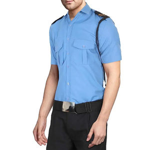 Uniforme de Guardia de Seguridad de Alta Calidad en Poliéster/Algodón, Secado Rápido, Transpirable, Diseño Personalizable, Uniformes para Hombres - Product Image 4