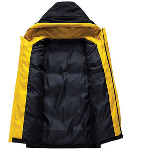 Chaquetas acolchadas para hombre, diseño personalizado OEM, ropa de calle informal cálida, Abrigo acolchado con capucha a la moda, ropa de abrigo de invierno, chaqueta acolchada para hombre - Product Image 4