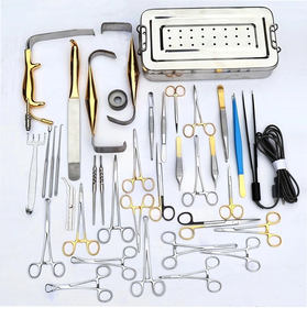 Instrument chirurgical manuel en acier inoxydable de qualité supérieure, léger, pour usage hospitalier, pour la chirurgie plastique, augmentation mammaire, réduction mammaire, Tebbetts - Product Image 1