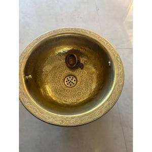 Productos de Cobre Marroquíes Hechos a Mano, Artesanía Tradicional, Decoración para el Hogar, Utensilios de Cocina, Artículos Metálicos Decorativos, Idea de Regalo Única - Product Image 1