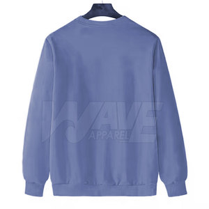 Sudaderas de Punto con Cuello Redondo para Hombre, de la Mejor Calidad, Casuales, Lisas, Nueva Colección de Invierno, Ecológicas, Transpirables, 100% Algodón - Product Image 2